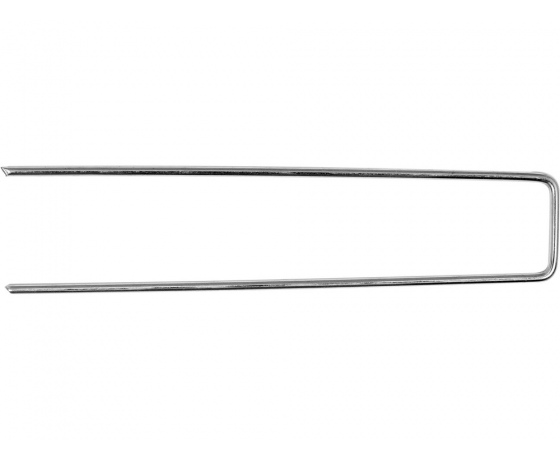 Фото 2 - Шпильки кріпильні агротканини FLO 150 мм, товщ.- 3 мм, сталеві, 100 шт