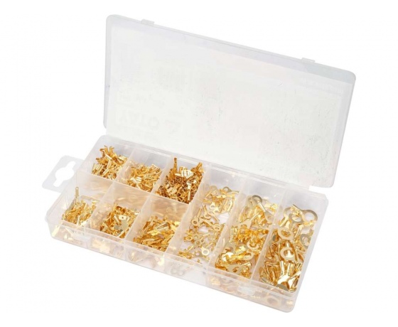 Фото 2 - Клеми контактні до електропровідників YATO, 3 види; 450 шт.