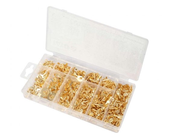 Фото 3 - Клеми контактні до електропровідників YATO, 3 види; 750 шт.