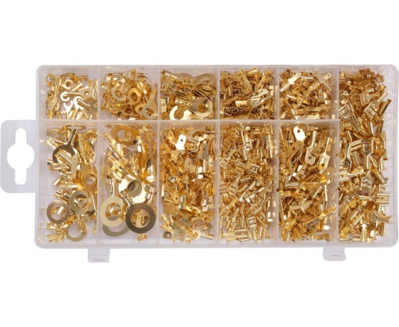 Фото 2 - Клеми контактні до електропровідників YATO, 3 види; 750 шт.