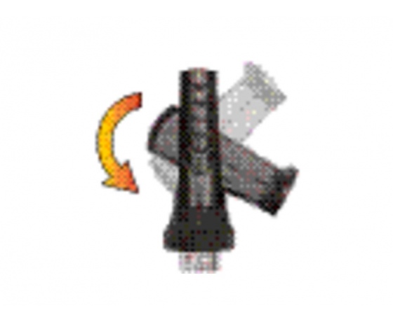 Фото 11 - Лампа світлодіодна для освітл відсіка двигуна YATO; 3.7 В акумулят. Li-Ion, 2 режими, 750/370 Lm