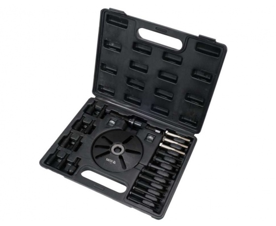 Фото 3 - Набір знарядь для демонтажу демпферних шківів YATO, 23 елем.