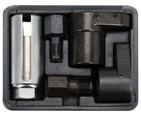 Фото 4 - Набір насадок для ремонту лямбда-зонда YATO, 5 елем.