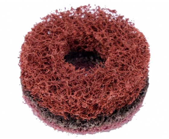 Фото 7 - Шайби абразивні для очистки штифтів ступиць YATO з обладунками 1/2