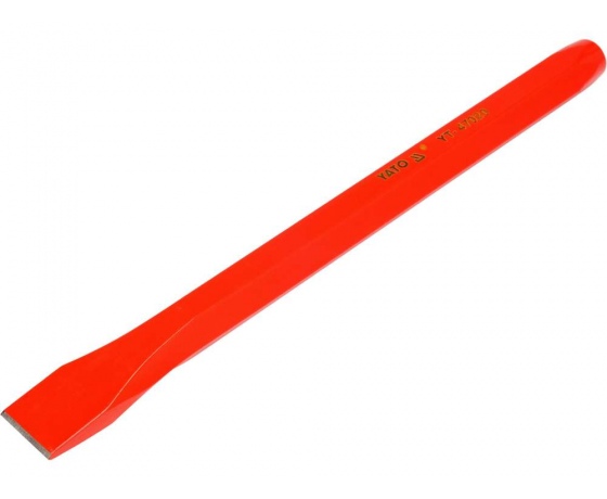 Фото 4 - Зубило слюсарне YATO, 6-гран. профіль, 200х 14 мм, пруг- 20 мм