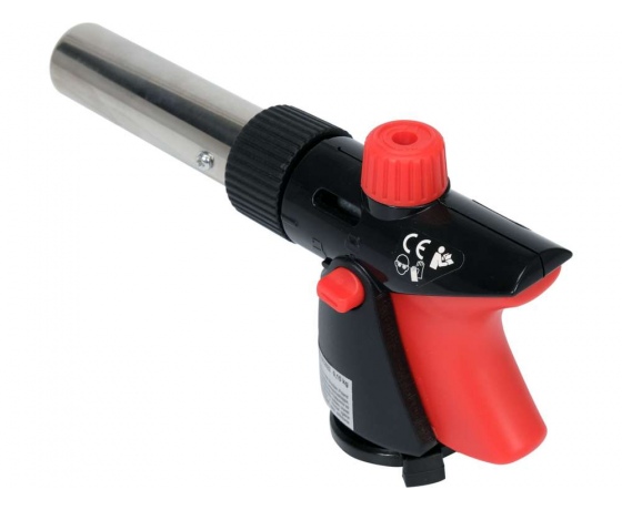 Фото 3 - Пальник газовий YATO : цанговe з'єднання. PIEZO. 360°. до 2 кВт. t= 1300 ºC (EN417)