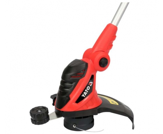 Фото 4 - Газонокосарка ручна, від електромережі- 230 В YATO, 550 Вт, шир. покосу- 30 см, жилка Ø= 1,6 мм