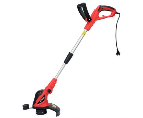 Фото 5 - Газонокосарка ручна, від електромережі- 230 В YATO, 550 Вт, шир. покосу- 30 см, жилка Ø= 1,6 мм