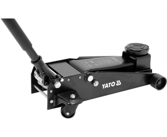 Фото 5 - Домкрат гідравлічний підкатний YATO: навантаження- 3 т, межі підйому- 130- 465 мм