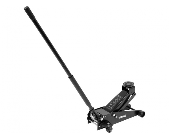 Фото 6 - Домкрат гідравлічний підкатний YATO: навантаження- 3 т, межі підйому- 130- 465 мм