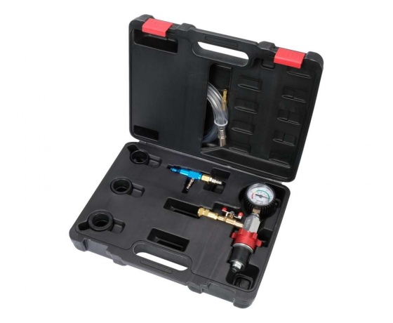 Фото 3 - Обладнання для заповнення охолоджувальною рідиною кондиціонерів YATO, адаптер Ø= 30- 48 мм, 6 елем