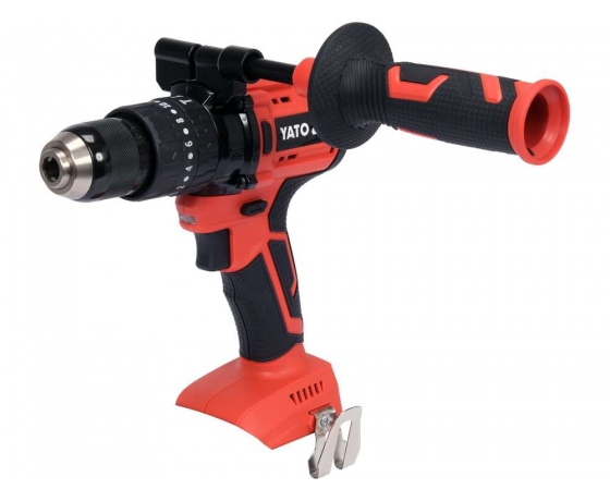 Фото 4 - Шуруповерт-дриль безщітков.  YATO: 18 В, крутн.мом.- 75 Нм, патр Ø=1.5-13 мм(БЕЗ АКУМУЛЯТОРА)