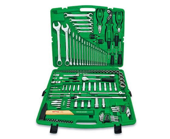 Фото 2 - 130PCS  1/4&1/2DR.Flank Socket  Wrench Set(12PT)  Satin/Stamping/Blow Case