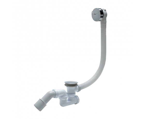 Фото 2 - Сифон для ванны автомат 700мм с адаптером Ø40/50мм WIRQUIN (9543400)