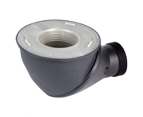 Фото 4 - Сифон для душевого поддона James Ø90мм с адаптером Ø40/50мм WIRQUIN (9544400)