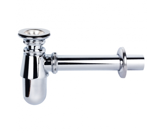 Фото 7 - Сифон для раковины латунный с пробкой на цепочке 1¼