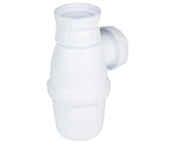 Фото 4 - Сифон для раковины с донным клапаном Click-Clack и переливом 1¼