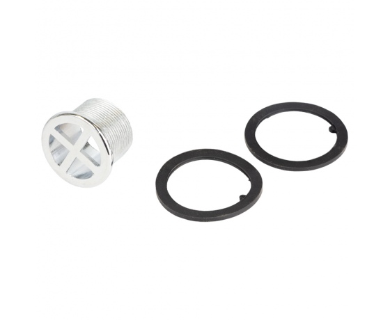 Фото 9 - Сифон для двойной кухонной мойки Espace полный комплект 1½