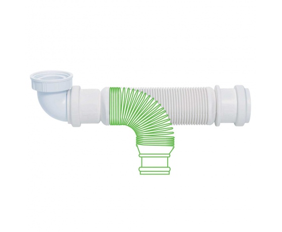 Фото 4 - Сифон для кухонной мойки Senzo 1½