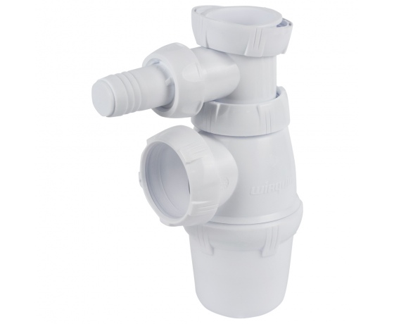 Фото 4 - Сифон для кухонной мойки с подводом 1½