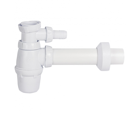 Фото 8 - Сифон для кухонной мойки с подводом 1½