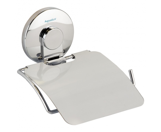 Фото 5 - Держатель для туалетной бумаги на вакуумной присоске s38 129×102×168мм AQUATICA (9783836)