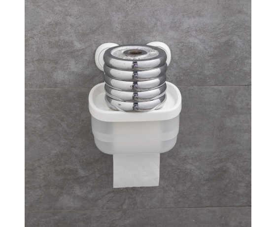 Фото 9 - Держатель для туалетной бумаги на вакуумных присосках s42 219×193×151мм AQUATICA (9784297)