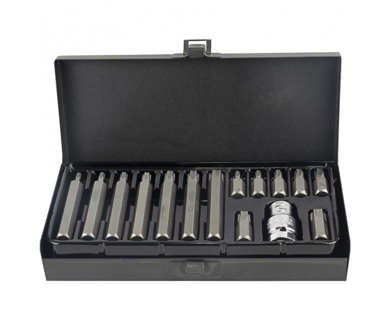 Фото 2 - Набор бит TORX 10мм 15шт S2 (металл кейс) ULTRA (4016912)