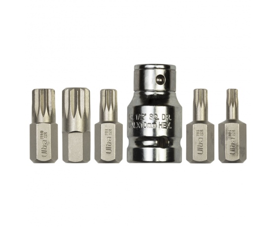 Фото 3 - Набор бит Spline 10мм 6шт S2 (пласт кейс) ULTRA (4016982)