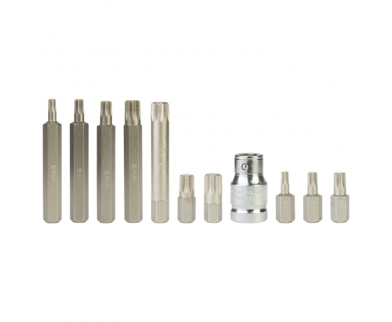 Фото 3 - Набор бит Spline 10мм 11шт S2 (металл кейс) ULTRA (4016992)