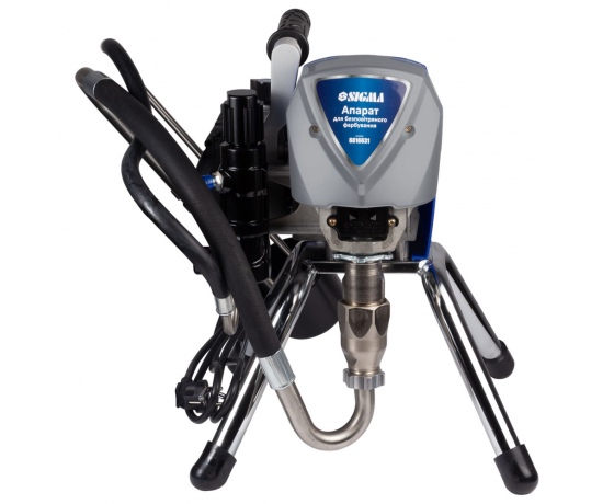 Фото 9 - Аппарат для безвоздушной покраски 1100Вт 3.2л/мин 225бар Profi SIGMA (6816631)