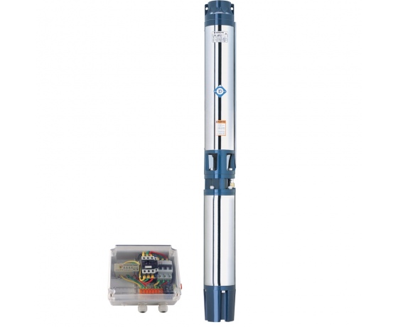 Фото 2 - Насос центробежный скважинный 380В 7.5кВт H 104(58)м Q 665(500)л/мин Ø151мм AQUATICA (DONGYIN) 6SR30/7 (7776453)