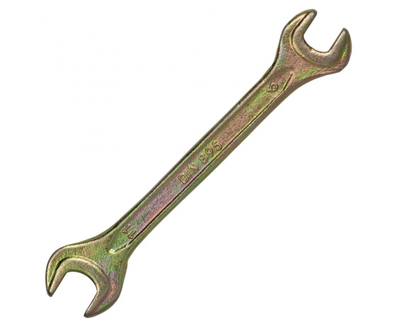 Фото 5 - Ключ рожковый 9×11мм желтый цинк SIGMA (6025111)