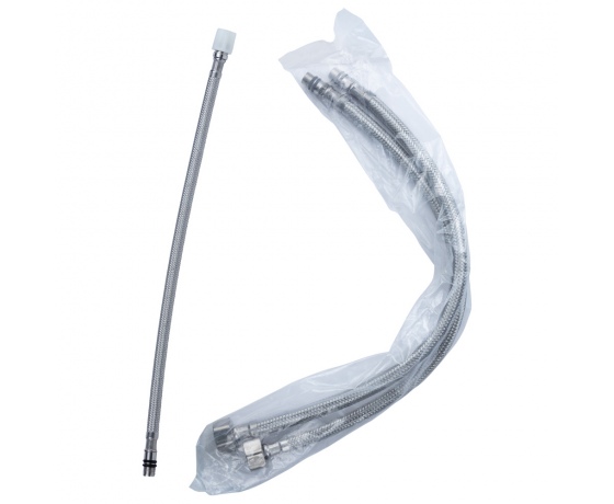 Фото 7 - Смеситель KT Ø35 для кухни гусак с выходом для питьевой воды на гайке SS AQUATICA KT-4B770P (9722121)