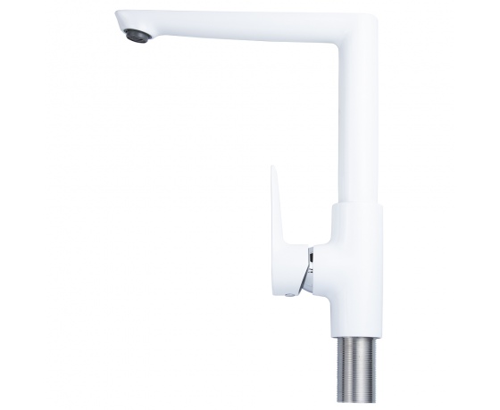 Фото 6 - Смеситель GARDA Ø35 для кухни Г-излив на гайке CORSO 9605103 (BC-4B221W)