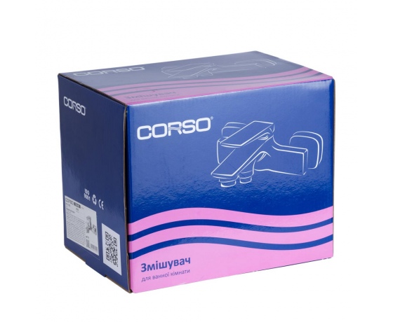 Фото 5 - Смеситель COMO Ø35 для ванны литой CORSO BF-1C129C (9611200)