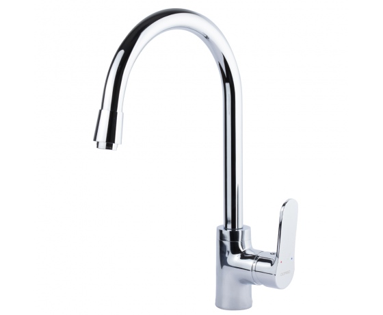 Фото 2 - Смеситель MARMORE Ø35 для кухни J-излив на гайке CORSO 9623100 (DB-4B138C)