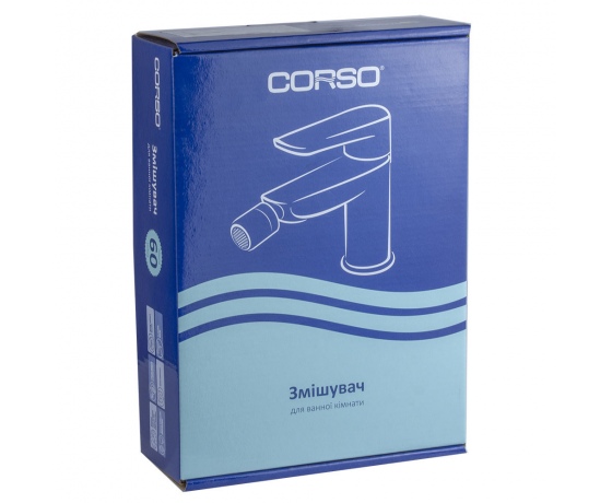 Фото 7 - Смеситель SERIO Ø35 для биде на шпильке CORSO 9626500 (DC-1F146C)