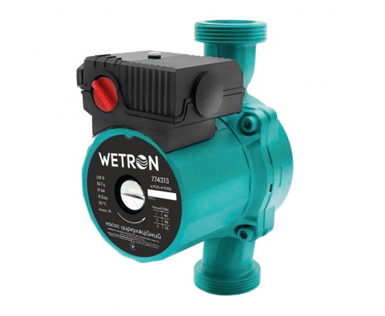 Фото 2 - Насос циркуляционный 75Вт Hmax 4м Qmax 45л/мин Ø1½