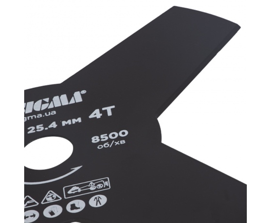 Фото 5 - Нож для триммера Ø255×25.4мм 4Т SIGMA (5624321)