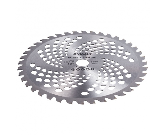 Фото 5 - Диск для триммера с твердосплавными напайками Ø255×25.4мм 40Т SIGMA (5624491)