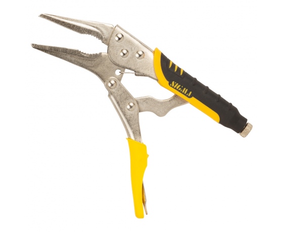 Фото 4 - Клещи зажимные универсальные прямые удлиненные 230мм CrV SIGMA (4340221)