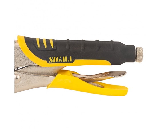 Фото 9 - Клещи зажимные универсальные прямые удлиненные 230мм CrV SIGMA (4340221)