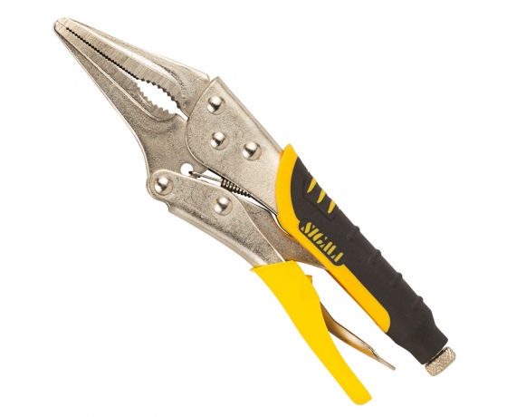 Фото 2 - Клещи зажимные универсальные прямые удлиненные 230мм CrV SIGMA (4340221)