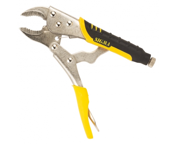 Фото 4 - Клещи зажимные универсальные полукруглые 180мм CrV SIGMA (4340251)