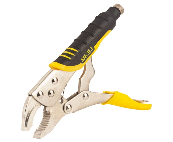 Фото 6 - Клещи зажимные универсальные полукруглые 180мм CrV SIGMA (4340251)