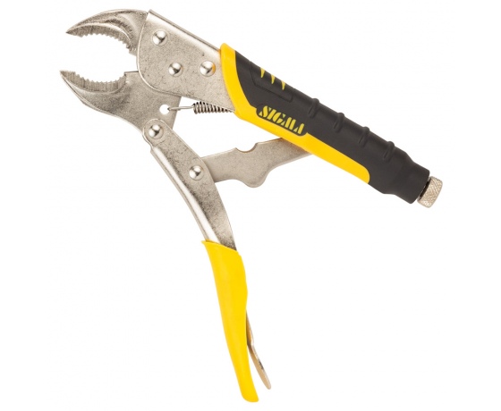 Фото 4 - Клещи зажимные универсальные полукруглые 250мм CrV SIGMA (4340271)
