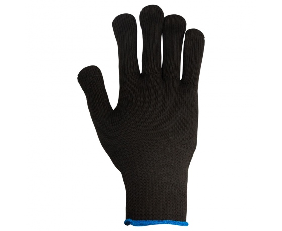Фото 4 - Перчатки трикотажные с точечным ПВХ покрытием утепленные р10 (черные) КРАТНО 12 парам GRAD (9442345)