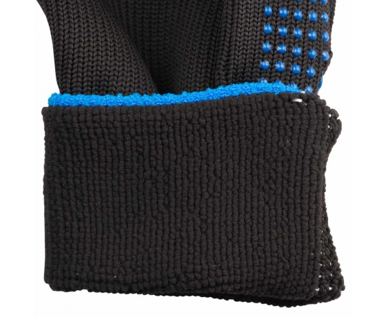 Фото 6 - Перчатки трикотажные с точечным ПВХ покрытием утепленные р10 (черные) КРАТНО 12 парам GRAD (9442345)