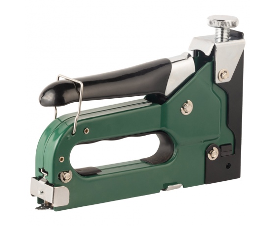 Фото 7 - Степлер с регулятором для скоб 4-14мм (зеленый) GRAD (2821115)